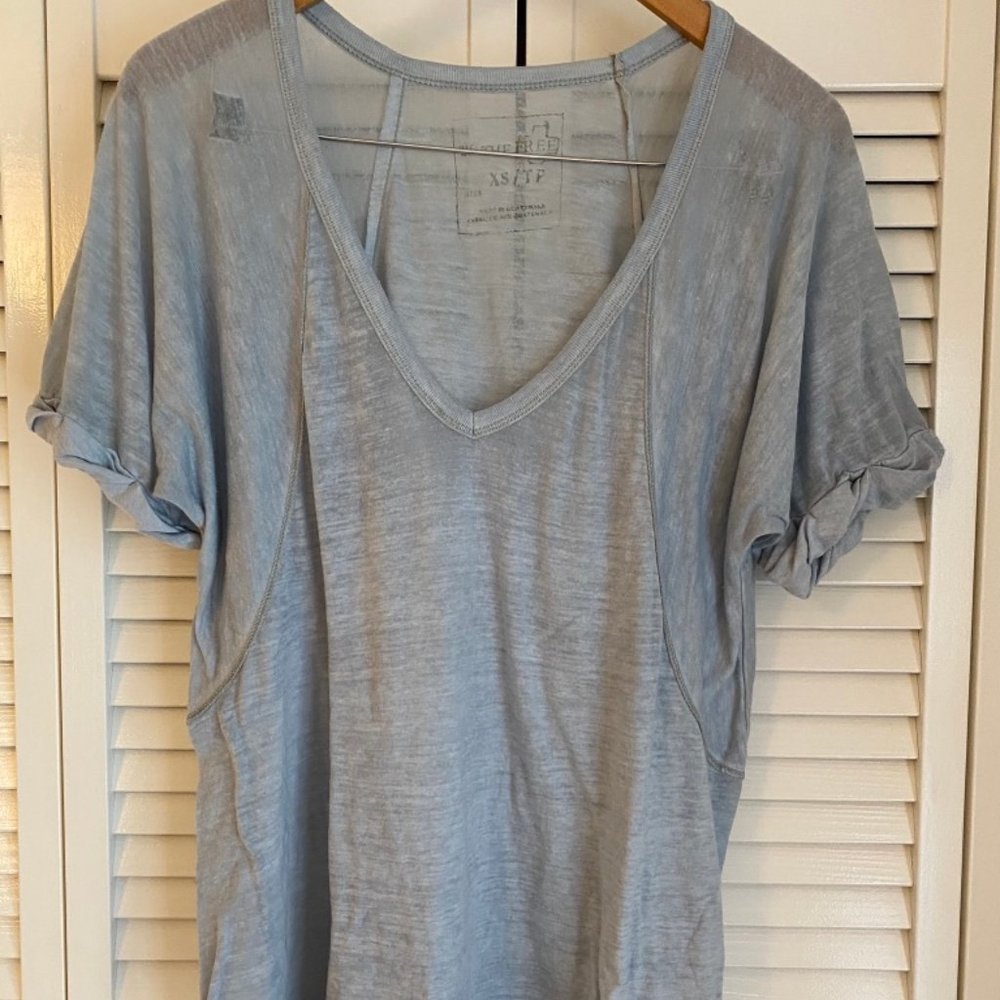 Free People Short Sleeve Top
